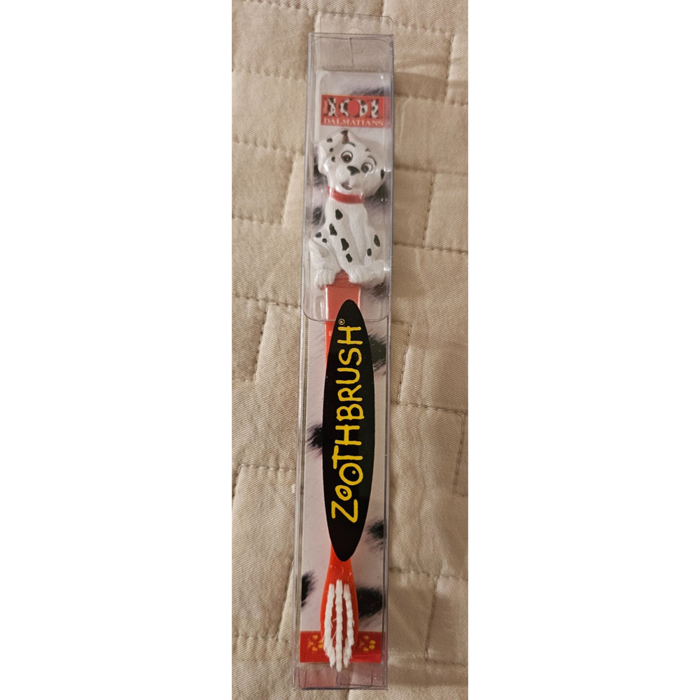 RARE New Disney Vintage Zoothbrush Toothbrush 101 Dalmatians Disney Child Kids